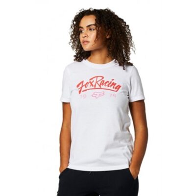 FOX Dámske tričko Center Stage Bf Tee White