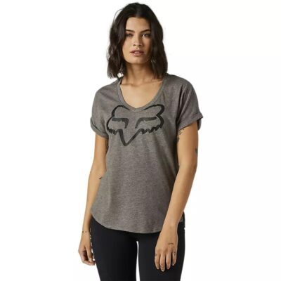 FOX dámske tričko Boundary ss Top Graphite